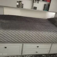 تخت دوطبقه جوان .|تخت و سرویس خواب|تهران, والفجر (افسریه)|دیوار