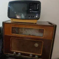 فروش گرامافون رادیو تلویزیون NEC قدیمی سالم