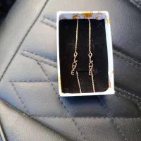 طلا گوشواره بخیه ای لاو