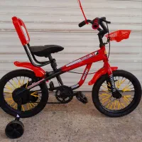 دوچرخه ۱۶ کمکی دار وپشتی دار