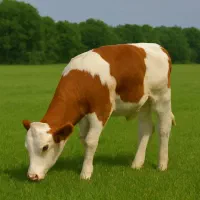 فروش گوساله سمینتال و هلشتاین اصیل|حیوانات مزرعه|بندر ترکمن, |دیوار