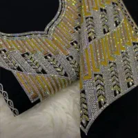 گلدوزی و پرس نگین
