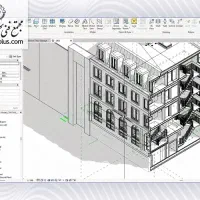 نقشه و مدلسازی ساختمان رایگان
