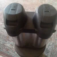 فلاسک دوقلوی تمام استیل