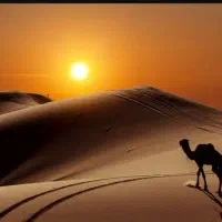 کویر ابوزید آباد و خانه زیر زمینی نوش آباد