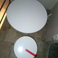 میز گرد جلو مبلی