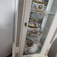 بوفه چوبی سفید