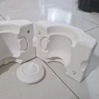 قالب گچی ماگ و دو دوغاب سرامیک