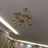 سه عدد لوستر برنجی نو