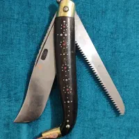 چاقو دسته شاخ توتیغ|کوهنوردی و کمپینگ|لنجان, |دیوار