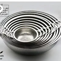 آبکش 10 تایی پانچ با ضمانت جاروبرقی خردکن اتو همزن|ظروف پخت‌وپز|قم, علی آباد سعدگان|دیوار
