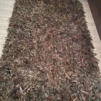 فرش فانتزی چرم طبیعی خارجی|فرش|بابلسر, |دیوار