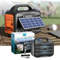 اسپیکر خورشیدی چراغ دار