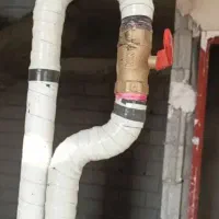 لوله کشی گاز آب پلی اتیلن