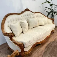 مبل (مدل بردو)سلطنتی کلاسیک کد۸۸|مبلمان خانگی و میز عسلی|رشت, بازار|دیوار