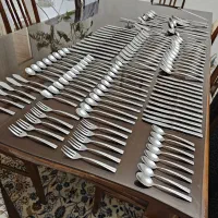 ست قاشق و چنگال ۱۲ نفره ۱۱۹ پارچه