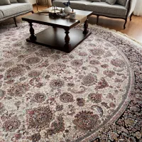 فرش گرد قطر ۴ متر