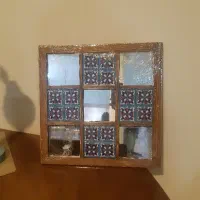 قاب آیینه کاشی هفت رنگ