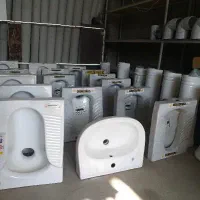 روشویی بزرگ و کوچک کاسه توالت عادی وباغی