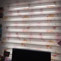 پرده زبرا دخترانه