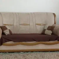 فروش مبل هفت نفره با میز وسط و چهارتا گل میز|مبلمان خانگی و میز عسلی|اصفهان, فرودگاه شهید بهشتی|دیوار