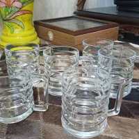 لیوان بلور دسته دار