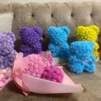 عروسک تدی تولد روز دختر دسته گل میکی موس