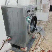 ماشین لباسشویی تمیز بدون هیچ ایرادی در حد نو