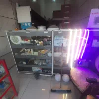 ویترین ام دی اف شیشه پیشخوان ویترین اهنی|فروشگاه و مغازه|هشتگرد, کوی یاران|دیوار