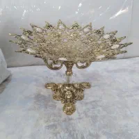 میوه خوری یاشیرینی خوری برنج اصل طرح خوشگل|صنایع دستی و سایر لوازم تزئینی|پاکدشت, حصار امیر|دیوار