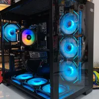 کیس گیمینگ حرفه ای (367) آکواریومی|رایانه رومیزی|بجنورد, |دیوار