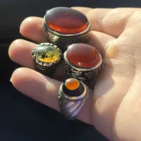 چهار عدد انگشتر کلکسیونی|جواهرات|مشهد, بالا خیابان|دیوار