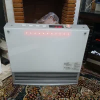 بخاری گازی برقی ژاپنی 4 هزار شیشه ای