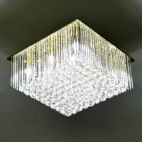 لوستر سقفی کریستالی 60*60