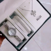 بدلیجات روزدختر جواهری نقره ای بارنگبندی اسنثنایی