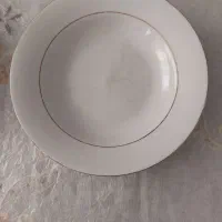 بشقاب سوپ خوری چینی قدیمی|ظروف سرو و پذیرایی|سهند, |دیوار