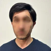 کلاه گیس مردانه ظاهری طبیعی از الیاف خارجی درجه یک