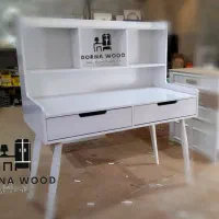 میز تحریر پایه چوبی  نقد و اقساط ( درنا چوب)