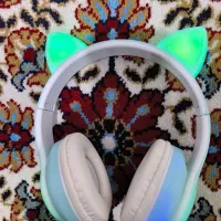 هدفون بلوتوث گوش‌گربه‌ای D28|پخش‌کننده همراه|سرپل ذهاب, |دیوار