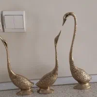 دو جفت قو برونز