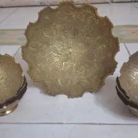 ست ۷پارچه ی برنج|ظروف سرو و پذیرایی|تهران, هاشم‌آباد|دیوار