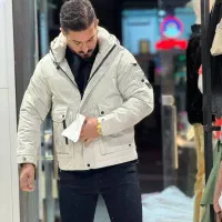 کاپشن وارداتی باکسی رنگ فسفری داخل پر(شوک پلاس)|لباس|تبریز, |دیوار