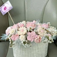 باکس گل شمع