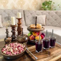 سرویس ظروف چوبی پذیرایی|ظروف سرو و پذیرایی|رشت, پل تالشان|دیوار