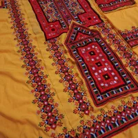 لباس بلوچی دست دوچ|لباس|سراوان, |دیوار