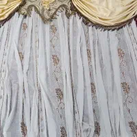 پرده|پرده، رانر، رومیزی|قم, زند آباد|دیوار