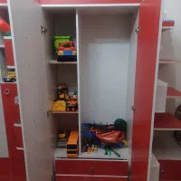 سرویس خواب کودک و نوجوان کامل و زیبا|تخت و سرویس خواب|فولادشهر, مسکن مهر فولادشهر|دیوار