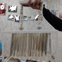 لوستر ۲ شعله|لوستر و چراغ آویز|مشهد, راهنمایی|دیوار