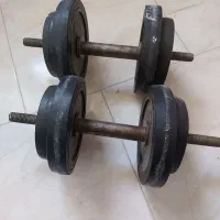 دمبل روی هم 12کیلو|تجهیزات ورزشی|کرج, برغان|دیوار