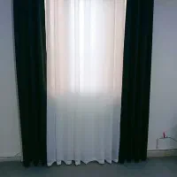 پرده مخمل قیمت 4میلیون پنصد|پرده، رانر، رومیزی|قرچک, شهرک طلائیه|دیوار